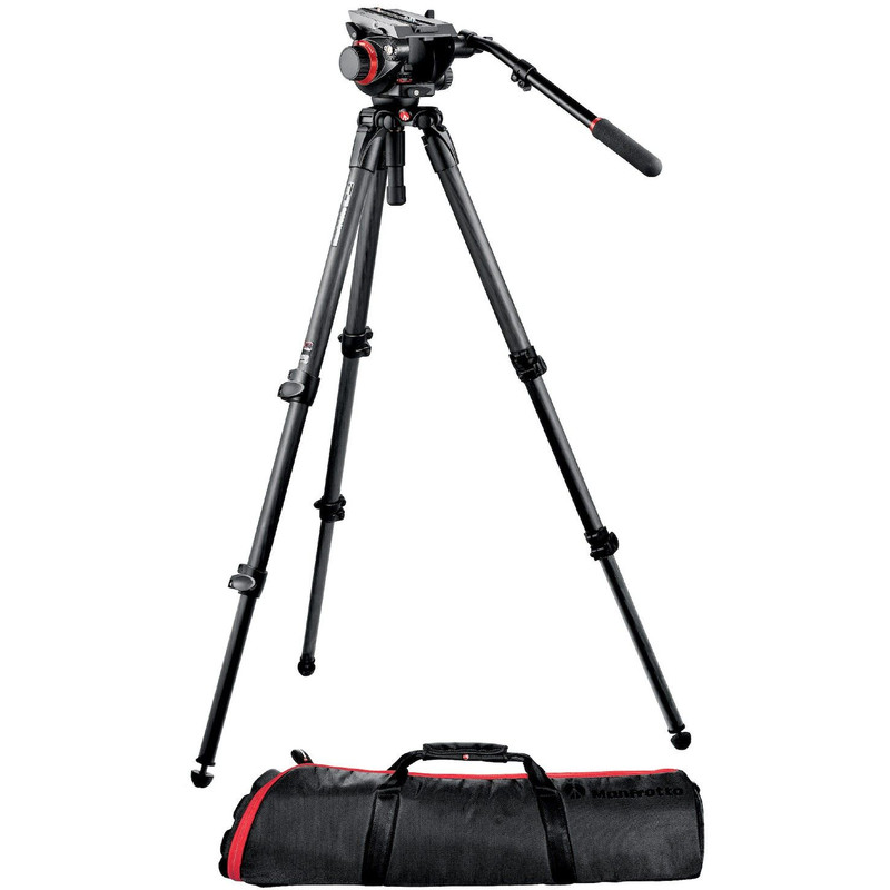 Manfrotto Trepied 504HD, 535K cu cap video si nivela