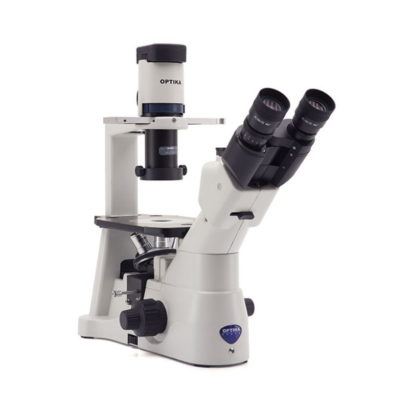 Optika Microscop inversat IM-3LD, IOS, LED-FLUO, LWD, 400x, trino