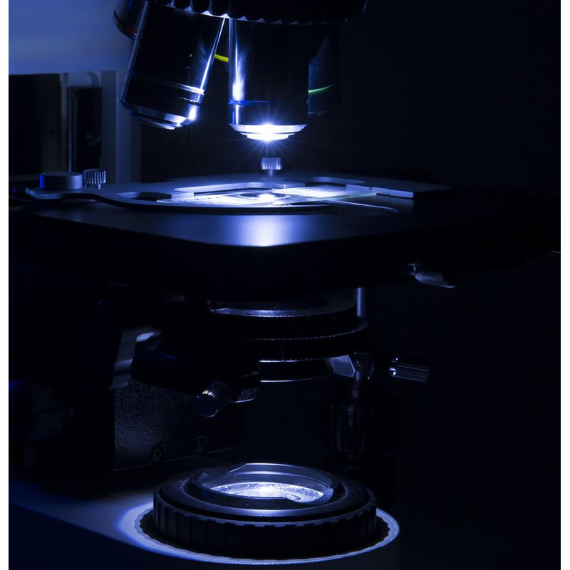 Optika Microscop B-1000, Modell 1, camp iluminat (fara obiective), trino