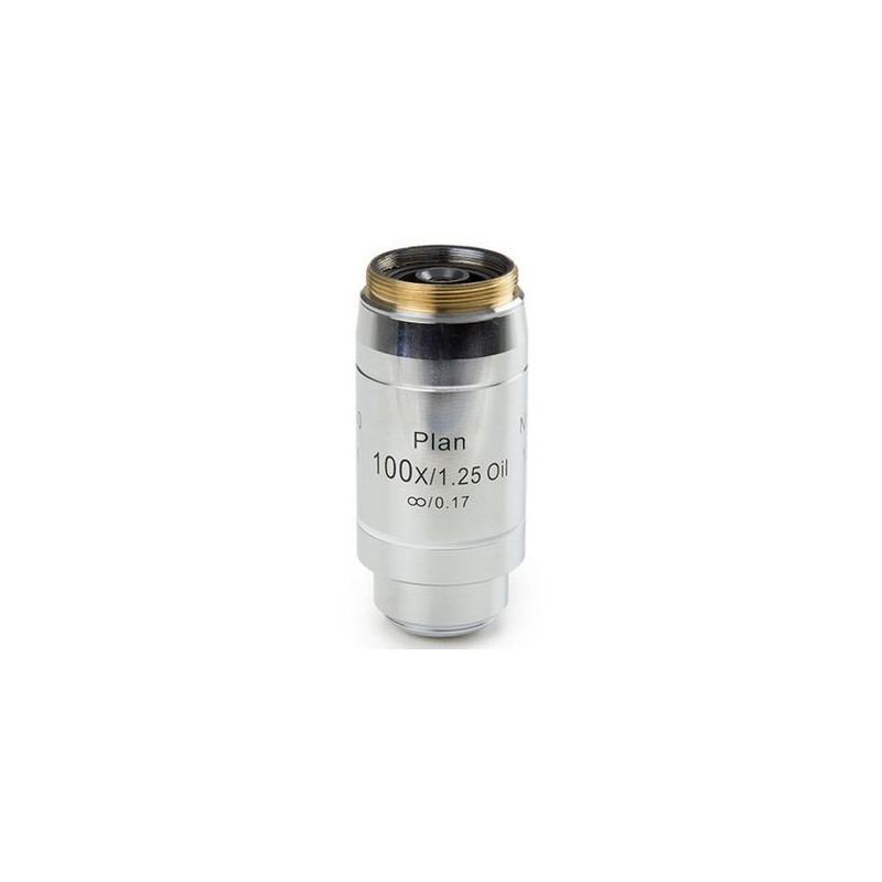 Euromex Obiectiv 100x / 1,25, plan, EIS, infinit, ulei, distanta de lucru 0.2mm, 60mm, DX.7200 (Delphi-X)