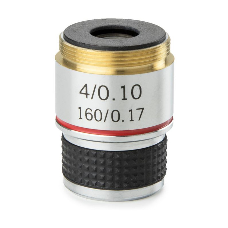 Euromex Obiectiv 4x / 0,10 achro., Parafocal 35 mm, MB.7004 (MicroBlue)