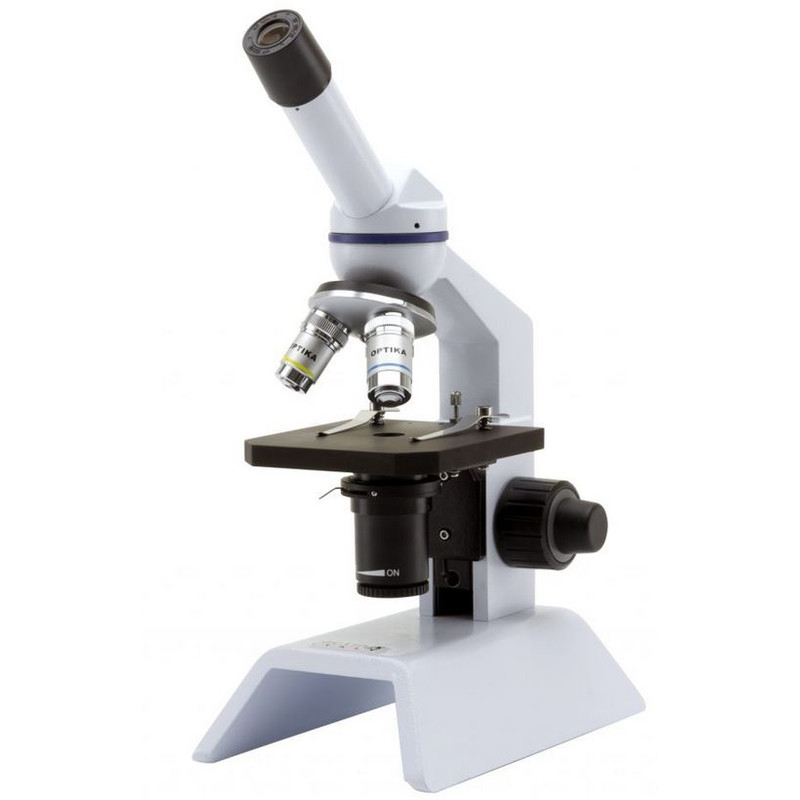 Optika Microscop achro, mono, 400x, LED, B-50
