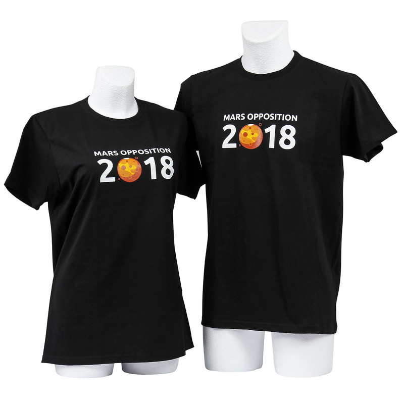 T-Shirt Mars Opposition 2018 - Mărimea L negru