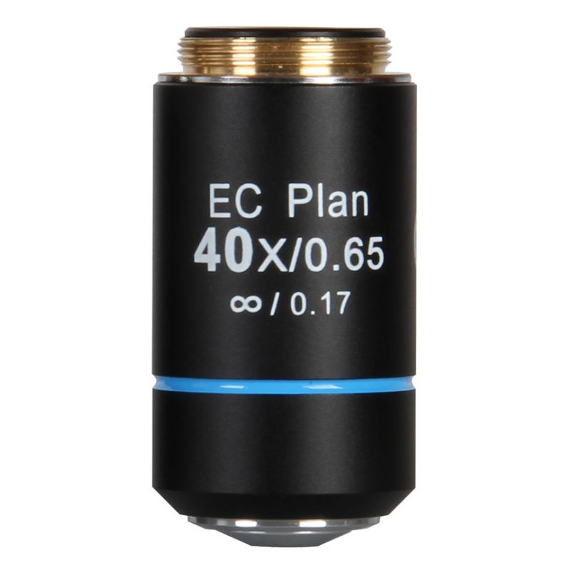 Motic obiectiv EC PL, CCIS, plan, achro, 40x/0.65, S, w.d. 0.5mm (BA-210)