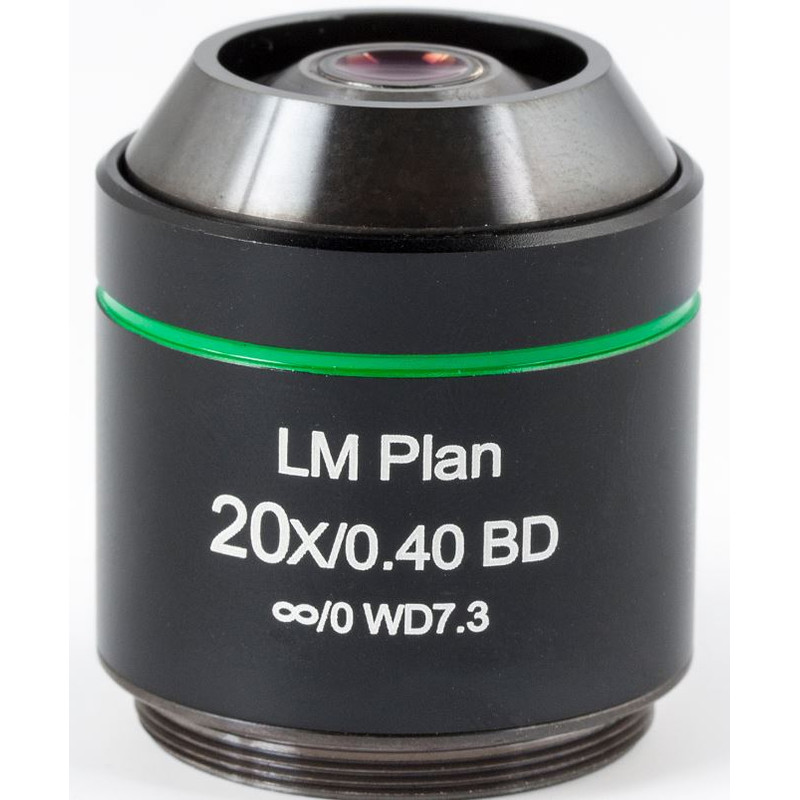 Motic obiectiv LM BD PL, CCIS, LM, plan, achro, BD 20x/0.4 w.d.7.3mm (AE2000 MET)