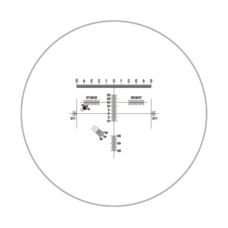 Motic Ocular cu micrometru WF10X/23mm, analizator proportii