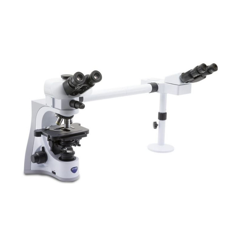 Optika Microscop B-510-2, diskussion, trino, 2-head, IOS W-PLAN, 40x-1000x, EU