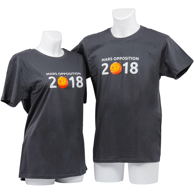 Omegon T-Shirt Tricou 2018 Mars Opposition, culoare gri - marime 3XL