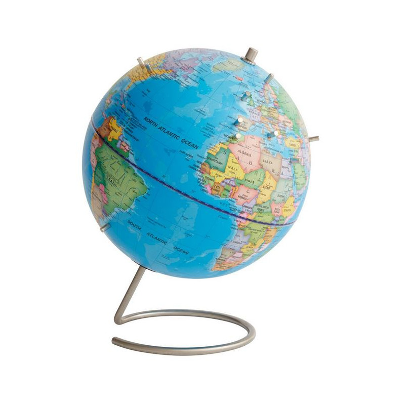 TROIKA emform globe Magnet Political incl. 10 magnets 23cm