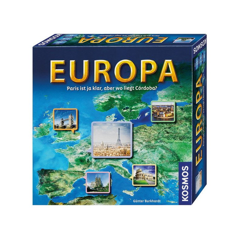 Kosmos Verlag Game Europa - Parisul este clar, dar unde este Cordoba?