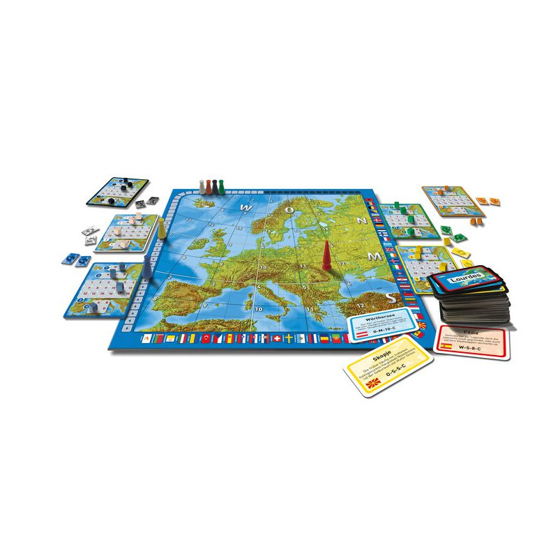Kosmos Verlag Game Europa - Parisul este clar, dar unde este Cordoba?