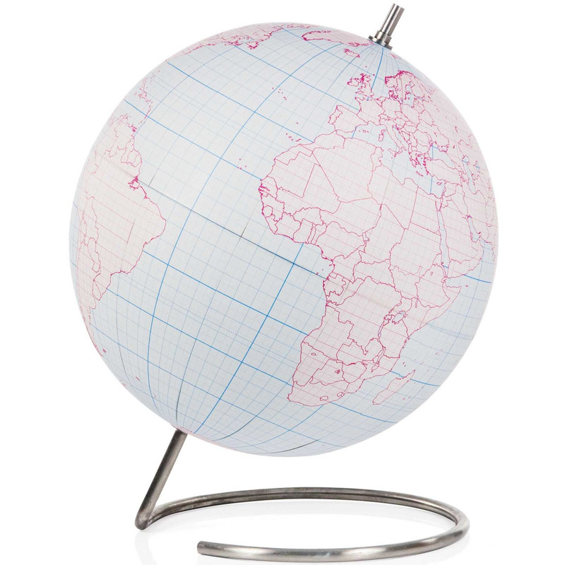 suck UK Globe Journal 25cm Paint your globe