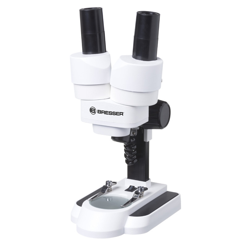 Bresser Junior Microscopul stereoscopic Microscop lumina incidenta si transmisa 50x