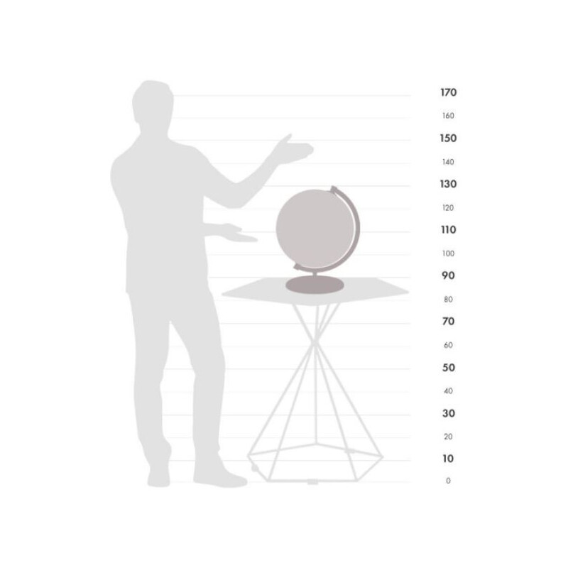 Zoffoli living Glob James Cook (Caisa) 33cm