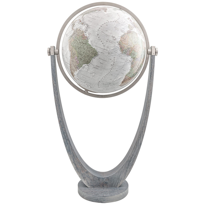 Columbus Glob cu stand Duo Alba 51cm