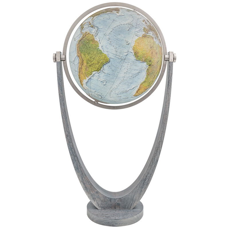Columbus Glob cu stand Duo Alba 51cm