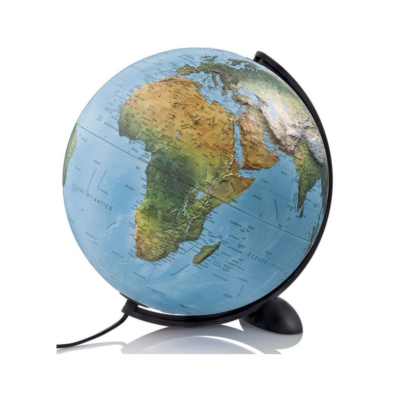 Räthgloben Glob in relief Ellipse R 30cm