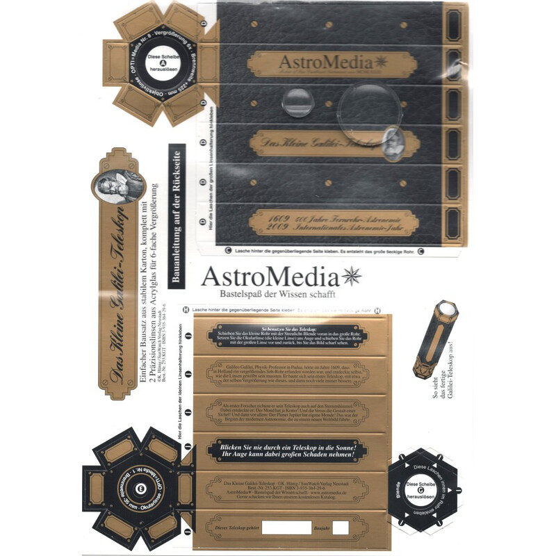 AstroMedia Kit Das kleine Galileo-Teleskop