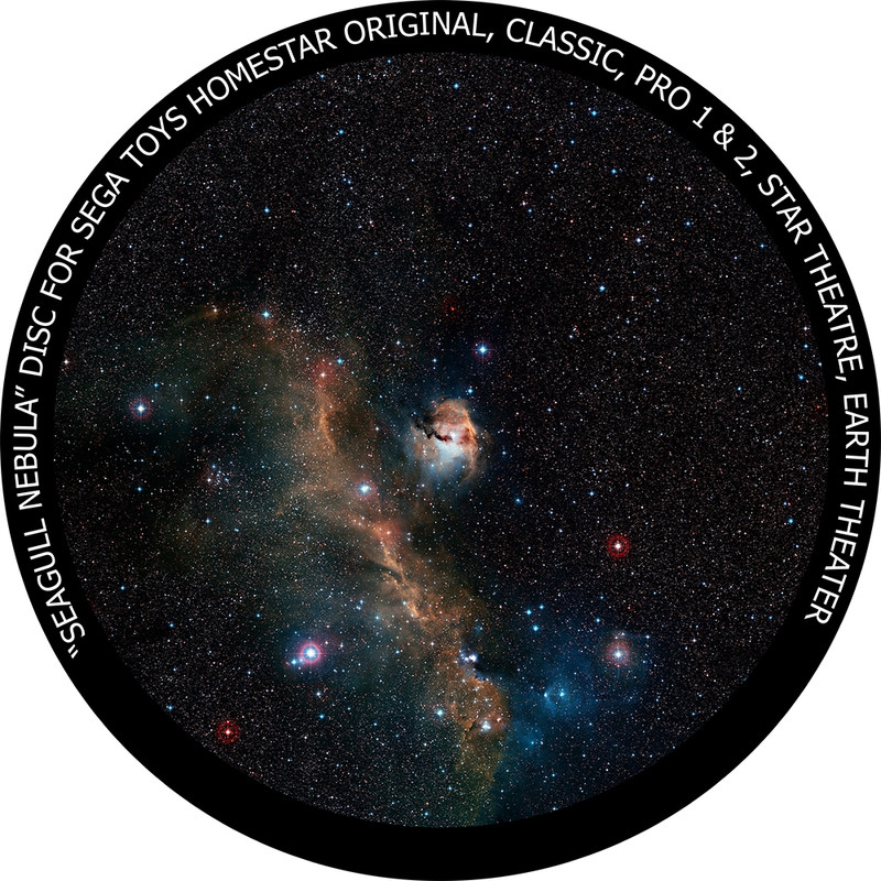 Redmark Disc pentru Planetariu Sega Homestar - Seagull Nebula