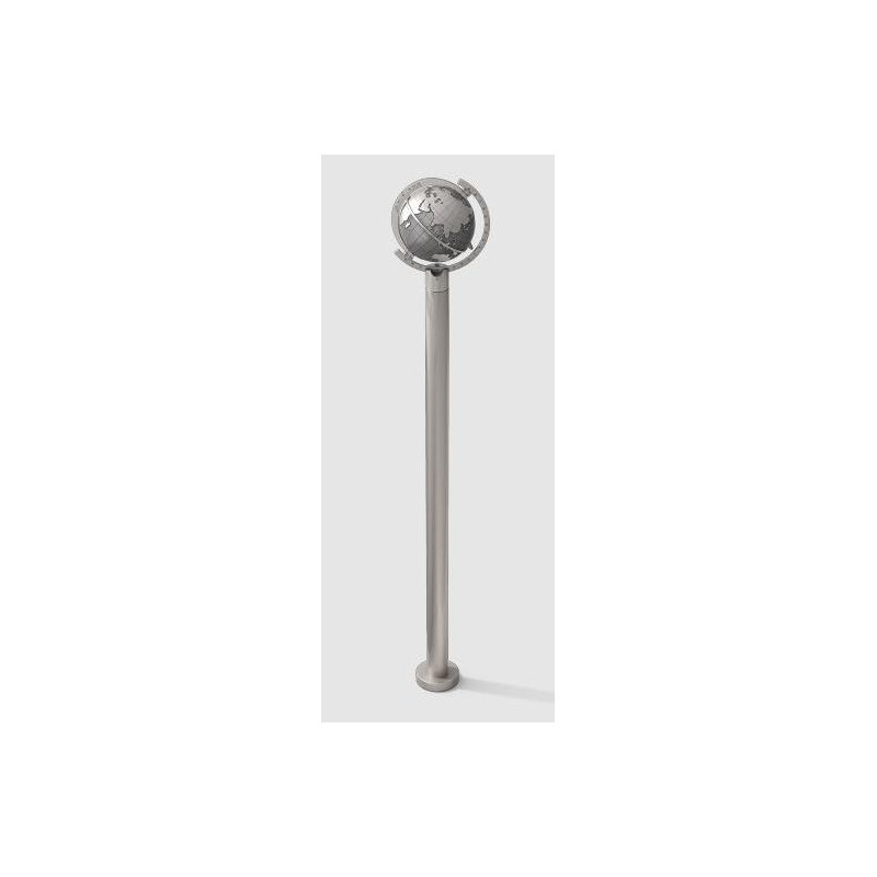 Helios Suport din oțel inoxidabil pentru Sundial Magellan cu diametrul de 50 mm
