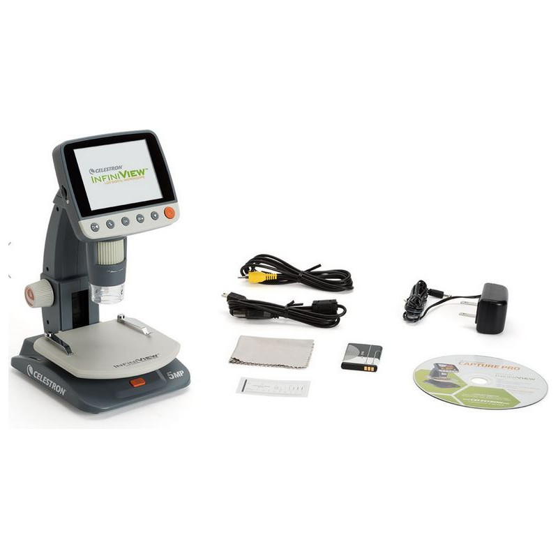 Celestron Microscop Infiniview, LCD, digital
