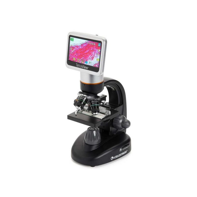 Celestron Microscop TetraView, Touch Screen, 40-400x