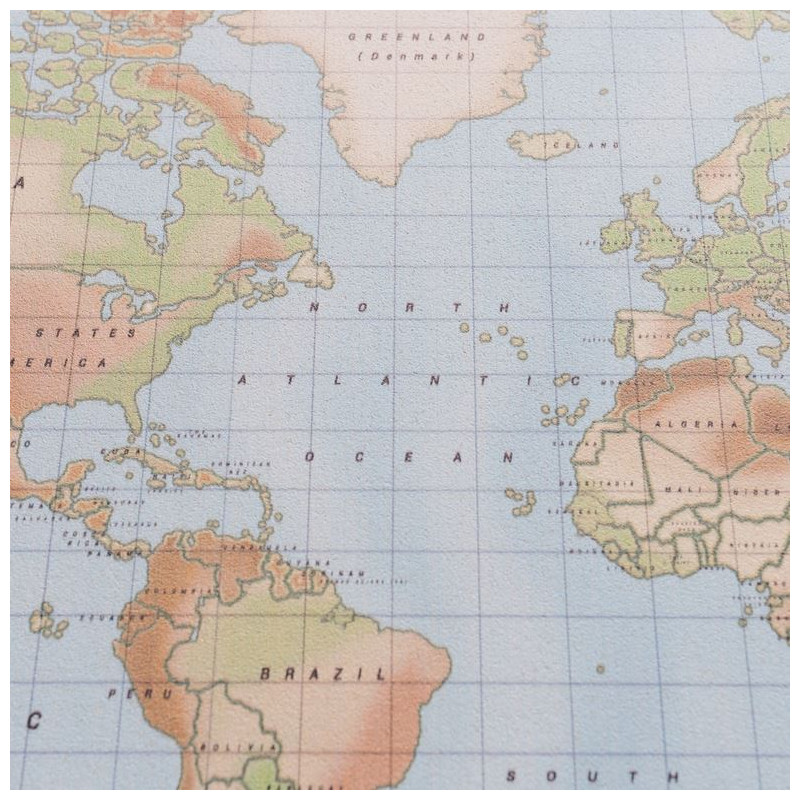 Miss Wood Harta Woody Acuarelă fizic L