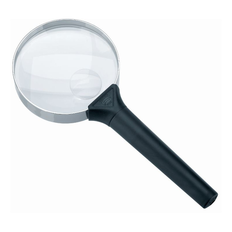 Schweizer Lupa Lupă manuală Basic-Line BIFOCUS, 6D/16D;Ø75/Ø20mm, bifocală