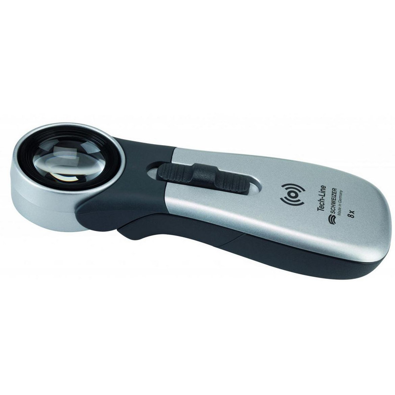 Schweizer Lupa Tech-Line inducție, 4500K, 2x, 4x, Ø70, Ø20mm, bifocal