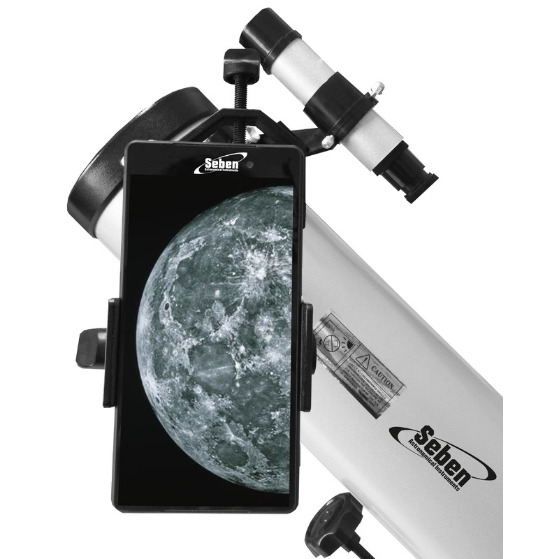 Seben Telescop 76-900 EQ2 Reflector + Adaptor smartphone DKA5 + pachet Accesorii