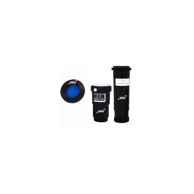 Seben Telescop 76-900 EQ2 Reflector + Adaptor smartphone DKA5 + pachet Accesorii