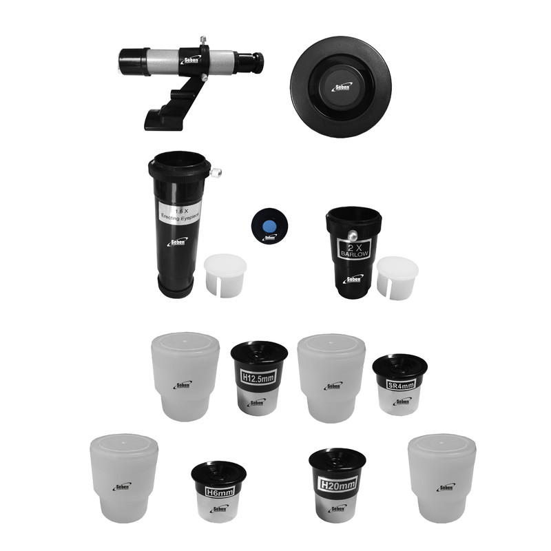 Seben 76-700 Reflector Telescop Big Pack + Adaptor smartphone DKA5