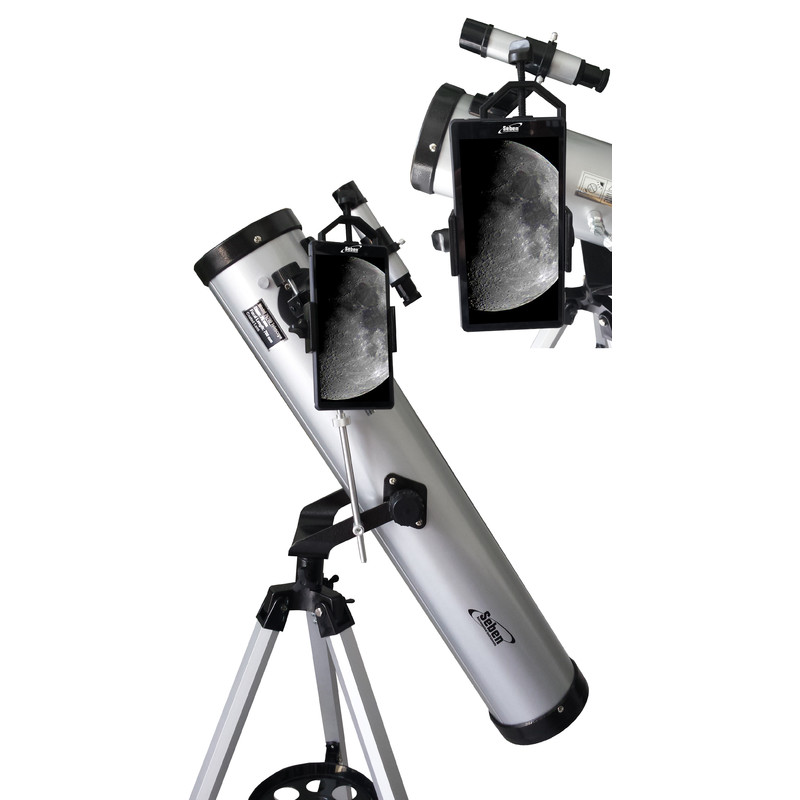 Seben 76-700 Reflector Telescop Big Pack + Adaptor smartphone DKA5