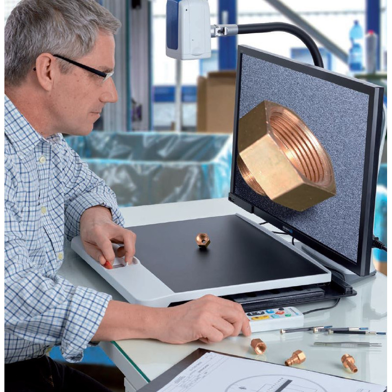 Schweizer Lupa Tester de ecran electronic HDMag 240 flex