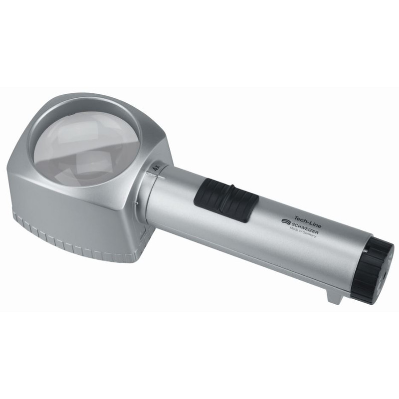 Schweizer Lupa de banc Tech-Line 2700K, 4x/Ø55mm, asferică