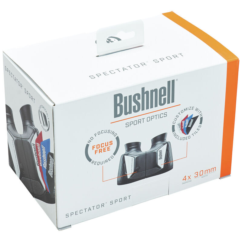 Bushnell Binoclu Spectator Sport negru Permafocus 4x30