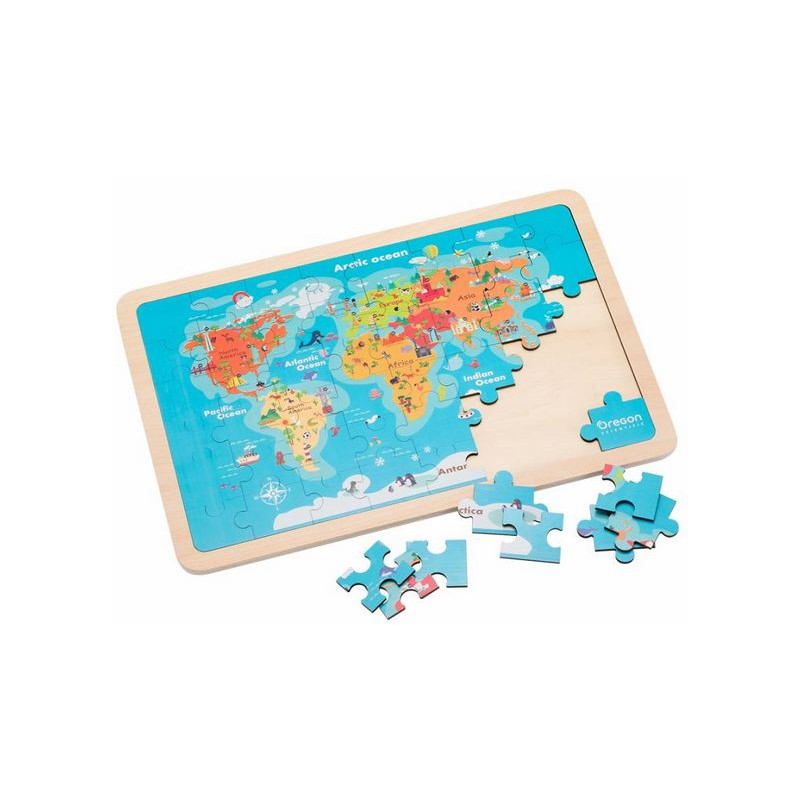 Oregon Scientific Harti ale lumii Magic Puzzle cu realitate augmentată