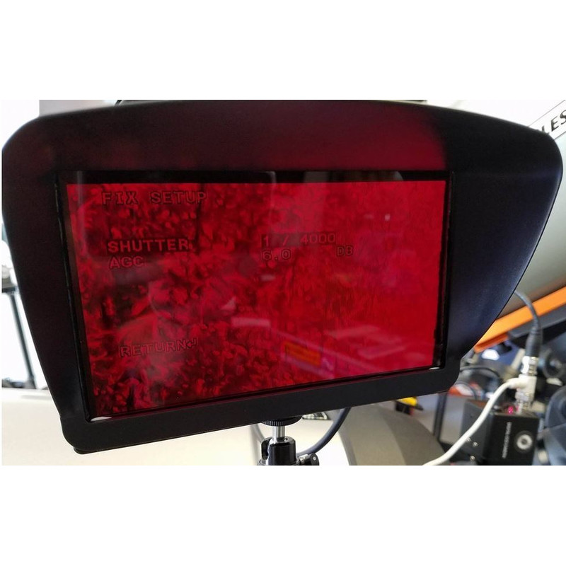 Lunatico Scut roșu pentru monitor de 7" RI