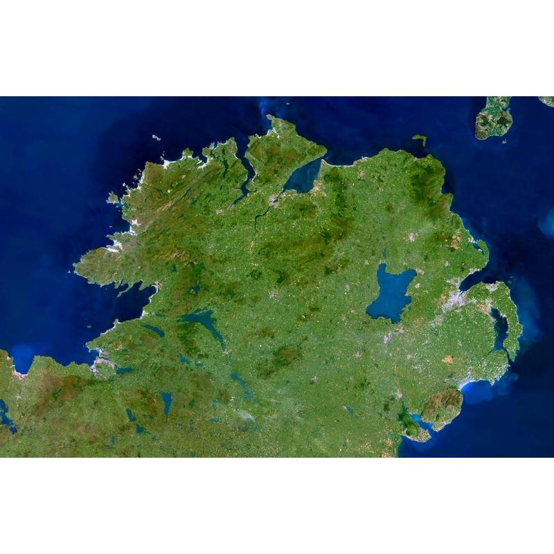Planet Observer Harta regionala regiunea Ulster