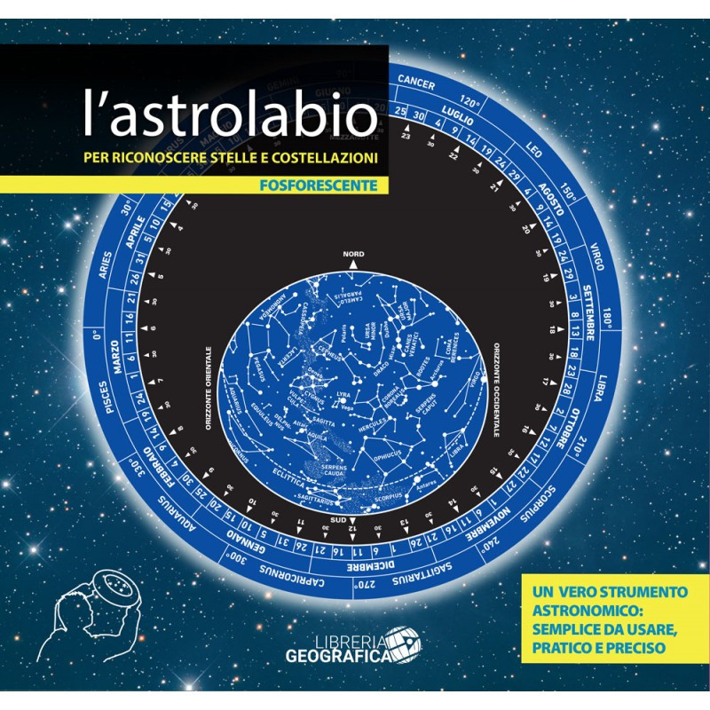 Libreria Geografica Harta cerului Astrolabio