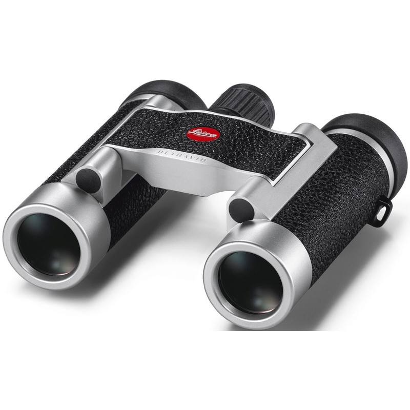 Leica Binoclu Ultravid 8x20 acoperit cu piele, argintiu