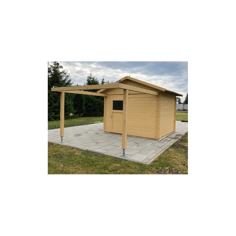 Dome Parts Observatoare GreenLine Big 32 mm cu acoperiș retractabil și protecție din lemn