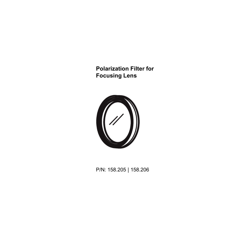 SCHOTT Filtru polarizator pentru accesoriu de focalizare, rotativ Ø <= 9 mm