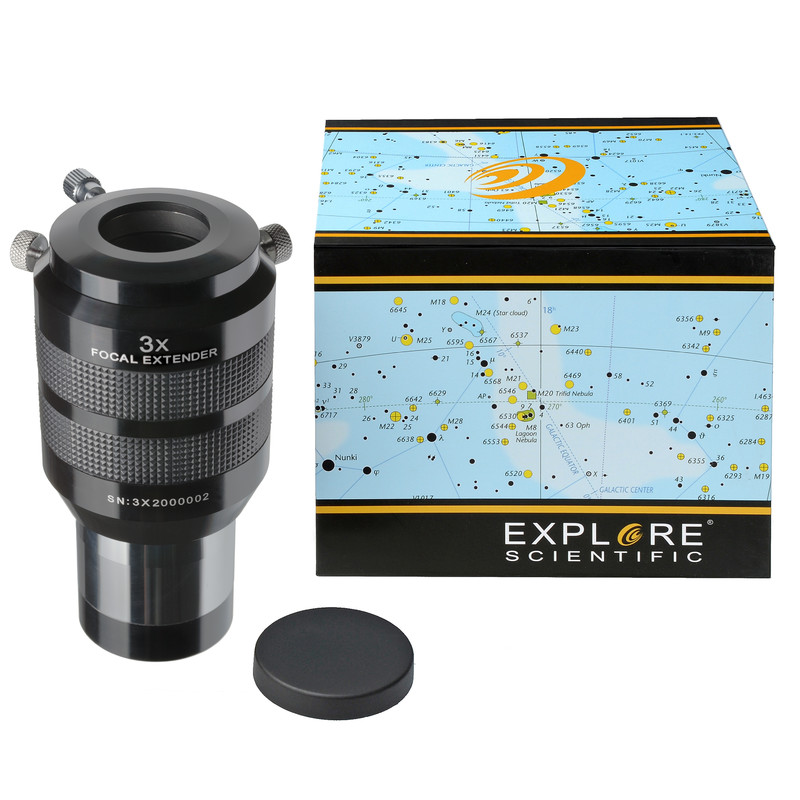 Explore Scientific Barlow Extender focal 3x 2"