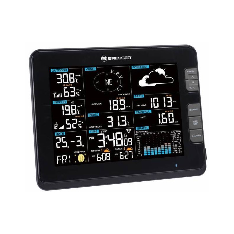 Bresser Statie meteo Profi W-Lan Center 6in1