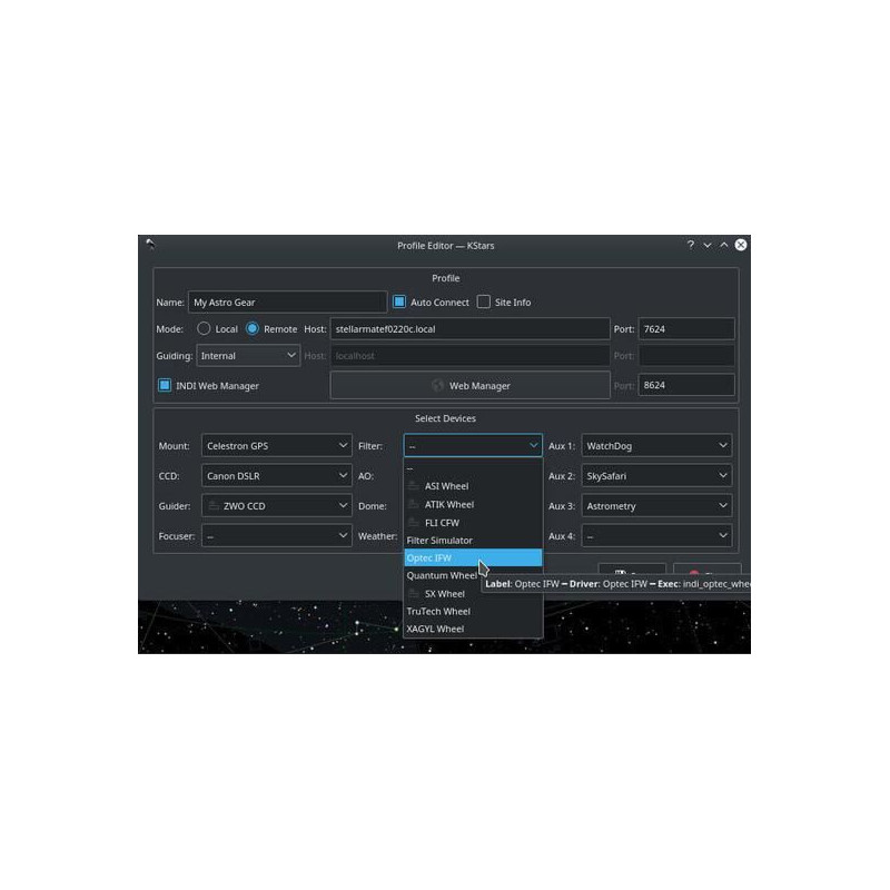 Ikarus Technologies StellarMate PLUS Controller Astrofotografie