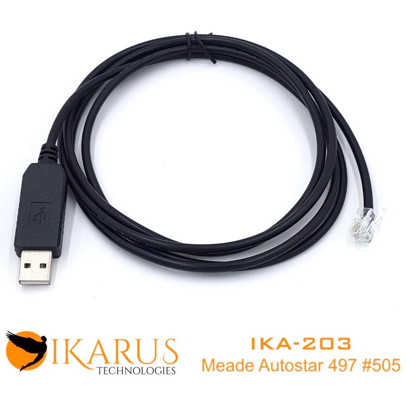 Ikarus Technologies Cablu Mount USB Cable (Meade Audiostar Compatible)