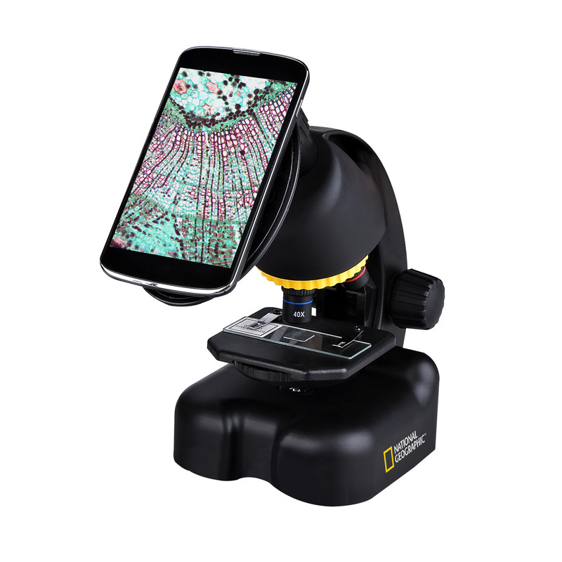 National Geographic Set telescop și Microscop cu suport smartphone