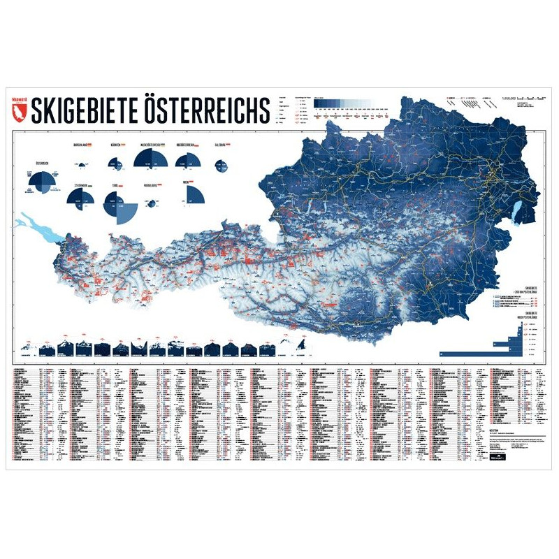 Marmota Maps Harta Stațiunile de schi din Austria
