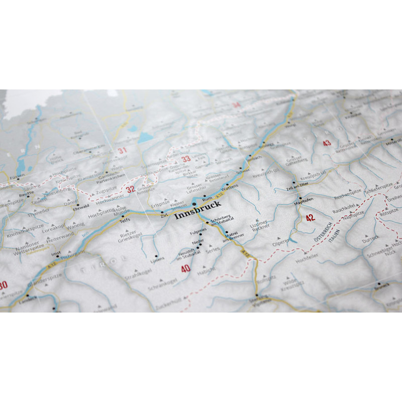 Marmota Maps Harta regionala Desenează Alpii (100x70cm)
